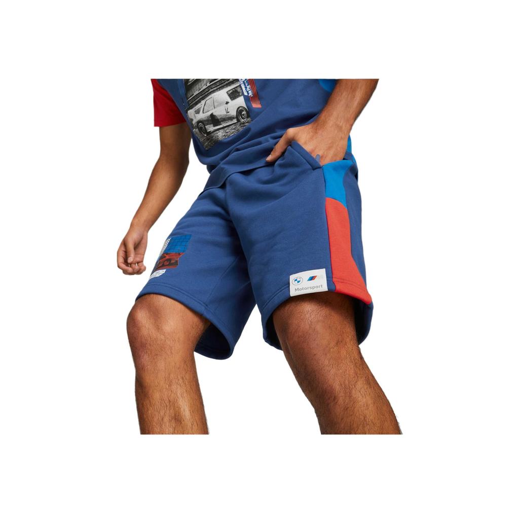 Puma Comfortable Soft Breathable Five-Point Casual Shorts Unisex Shorts Blue 538138-04