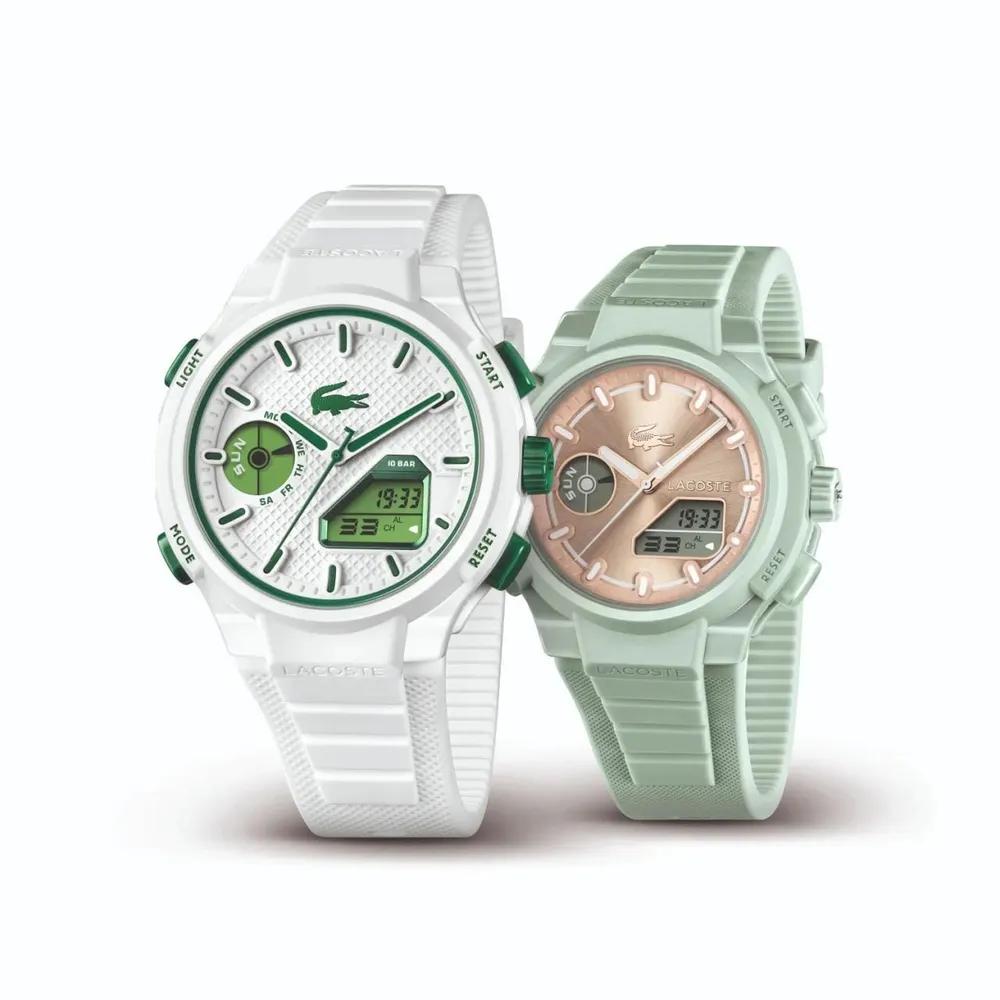 [Lacoste] Unisex Silicone Band Digital Watch 2001433