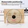 Pot Lid Stand Rack Kitchen Pan Organizer High Stability Multi-Functional Space-Saving Kitchen Baking Tray Cutting Board Holder