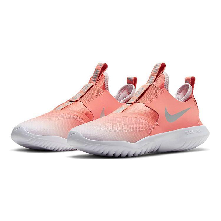 Nike Flex Runner GS Crimson Bliss Metallic Platinum Kids Sneakers Orange Light-Violet Photon-Dust AT4662-608