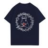 Easter - Men's Casual Baggy Bunny  Print T-shirt Round Neck Pull-over Short-sleeved Top