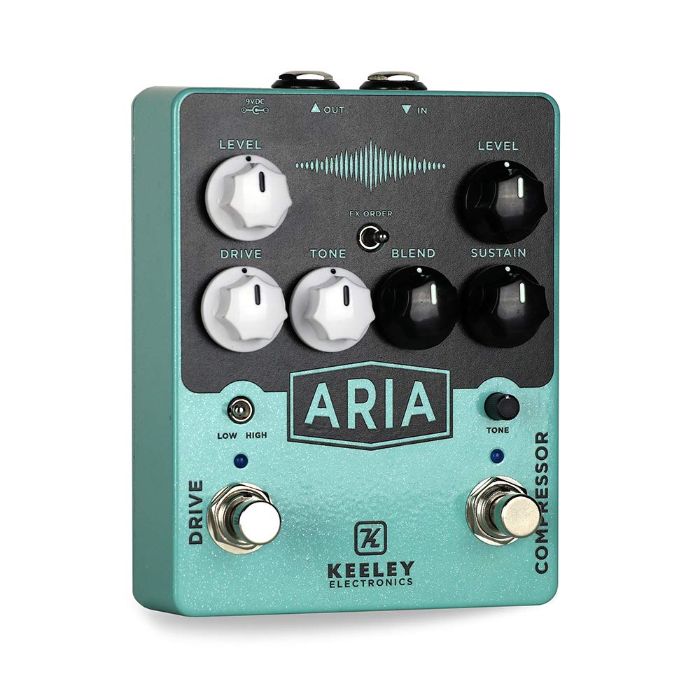 

keeley Aria Compressor Drive Compressor Overdrive Guitar Effector + Shin