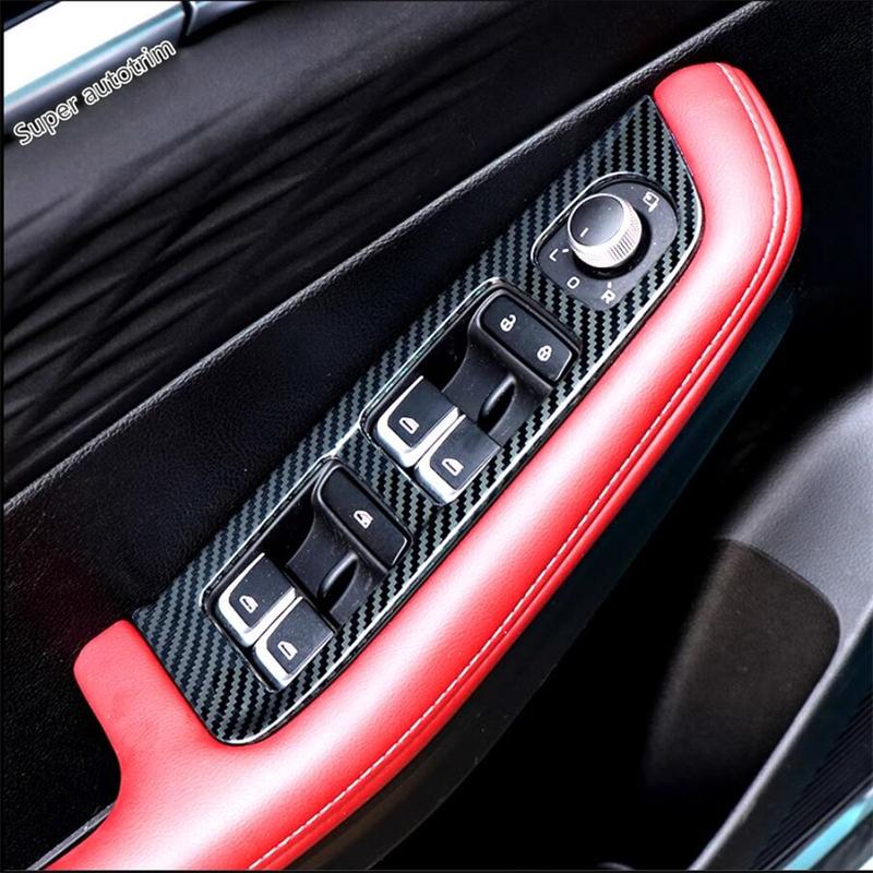 Car Inner Door Window Glass Lift Panel Button Switch Frame Cover Trim Accessories For Geely Coolray SX11 / BelGee X50
