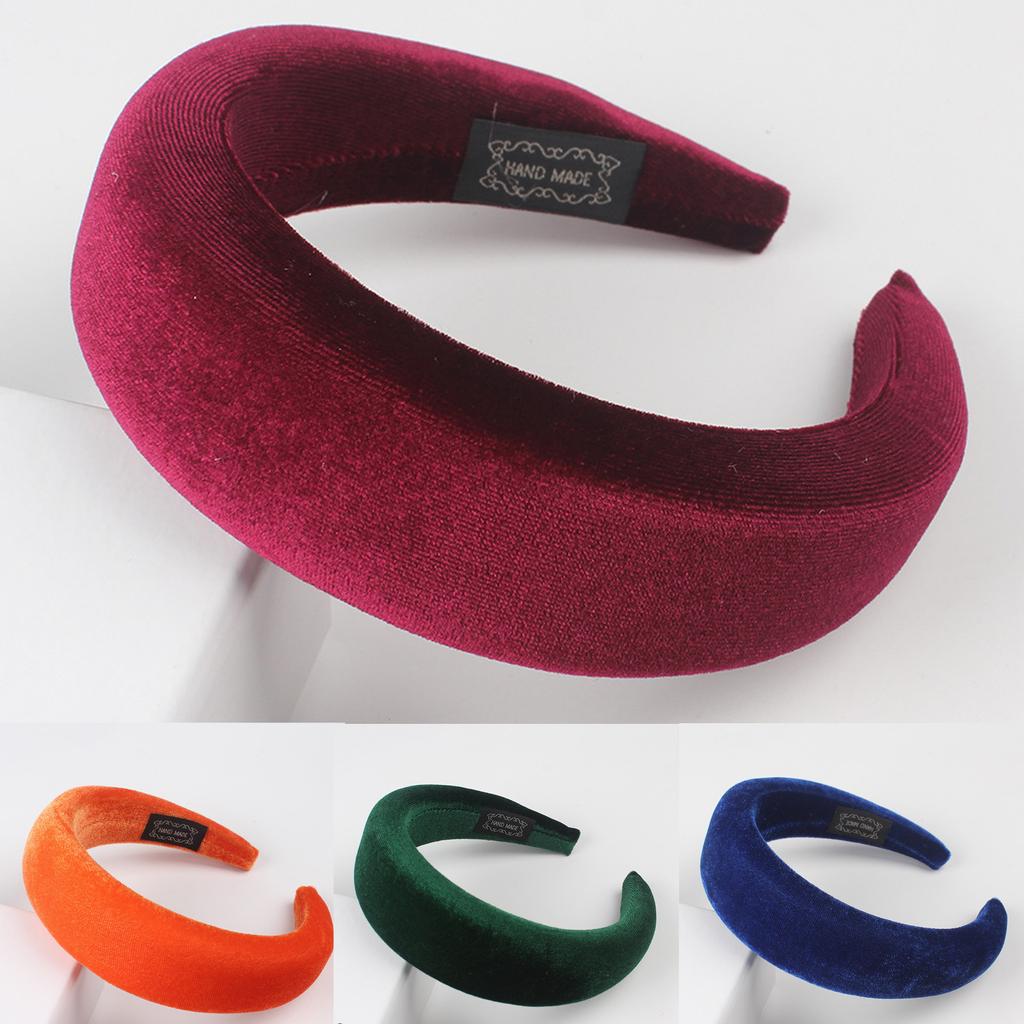 Fashion Sponge Solid Hairband Women Hair Head Hoop Sweet Girls Hair Headband