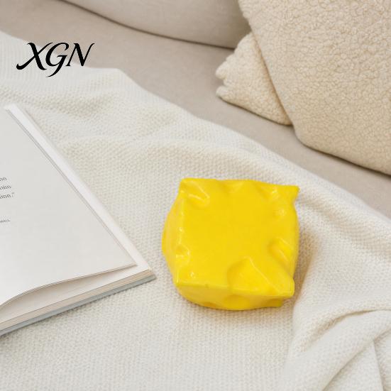 Shapeable Cheese Toy Squeeze Toy, Anxiety Relief Triangle Sensory Cube Pinch Slow Rising Home Office Relaxation Tool Soft Stress