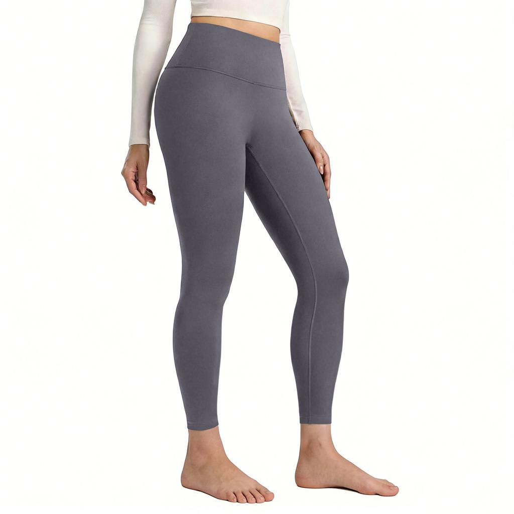 Pantalones de Yoga Fitness de Secado Rápido para Exteriores con Levantamiento de Glúteos de Color Melocotón para Mujer