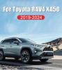 For Toyota RAV4 RAV 4 2019-2022 2023 2024 Chrome Rear Foglight Cover Sticker Tail Fog Lights Lamp Trim Exterior Accessories,2pcs.