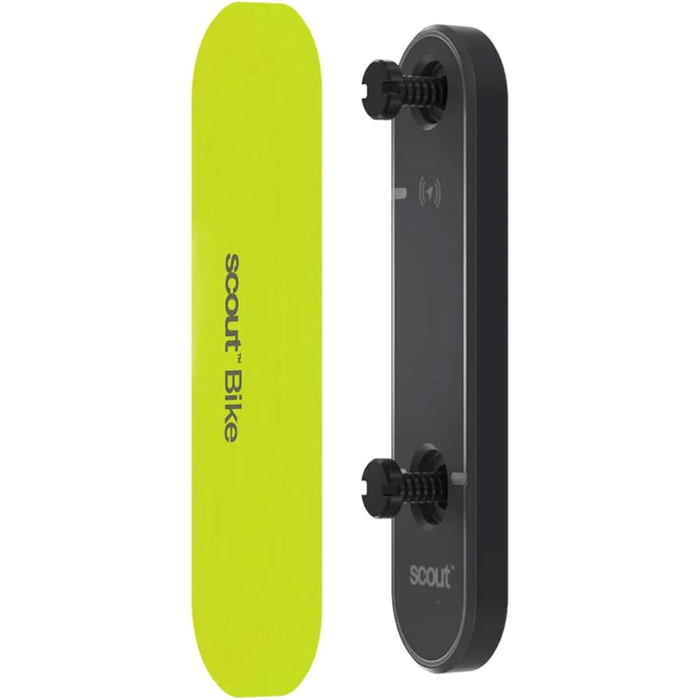 KNOG SCOUT Bicycle Anti-Theft Alarm with AirTag Function, Compatible with Apple s  Find My  App, and Vibration Detection [Genuine Japanese Product]