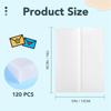 120Pcs Pre-Folded Vellum Paper, Printable Vellum Jackets Translucent Vellum Paper 5X7 Inch Vellum Paper Wraps