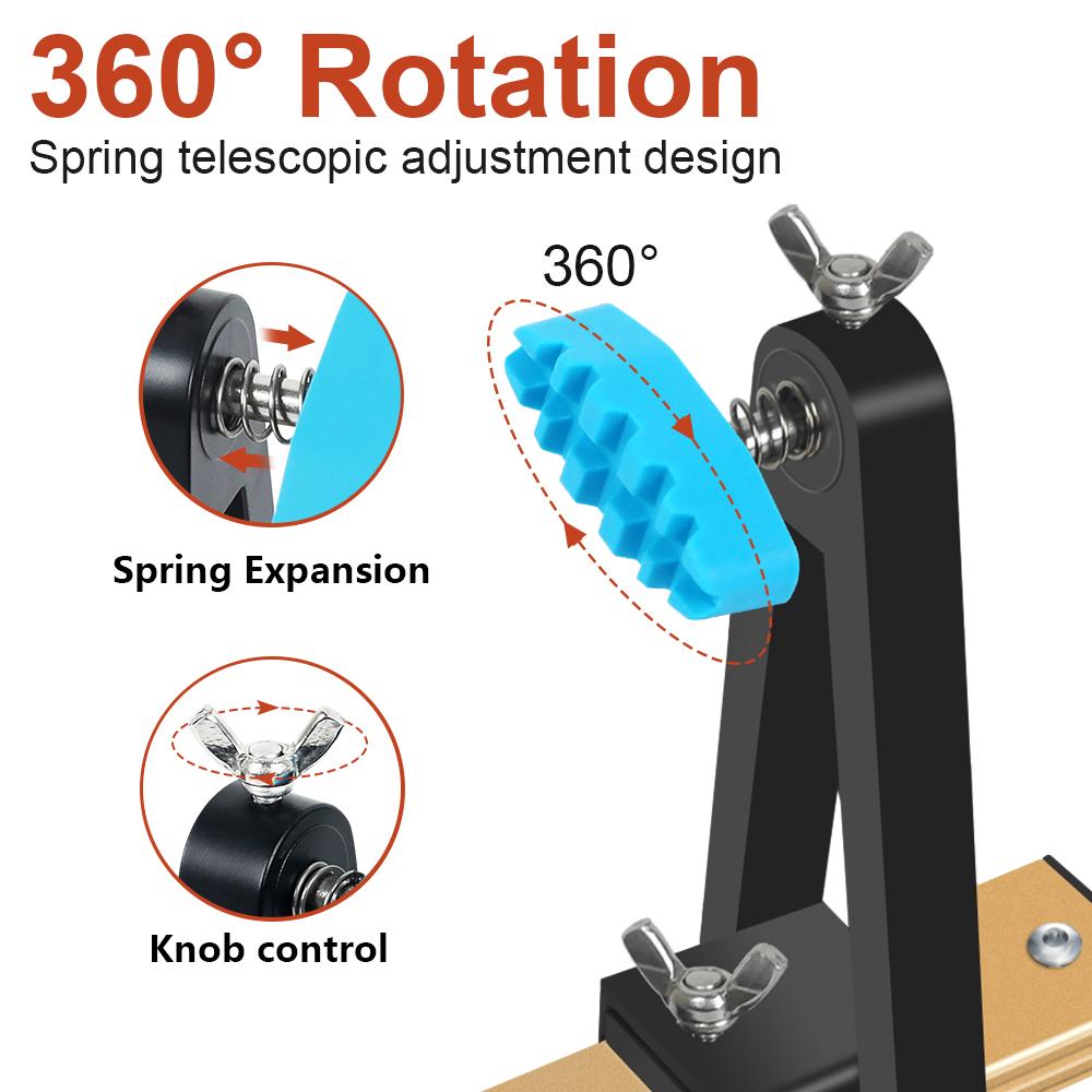 NEWACALOX 360° Rotated Magnetic Adjustable Circuit Board Holder Soldering Helping Hand for Clamping PCB/Desoldering/Soldering
