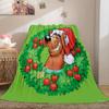 Halloween fantasy comedy adventure cartoon movie Scooby-Doo blanket soft home furnishing nap decoration four seasons warm Sherpa blanket U4