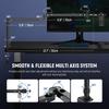 NEEWER Slim Microphone Arm Desk Mount with Damping, 360° Rotation, Articulating Boom Arm with Height Adjustable Pole and Cable Management Channel