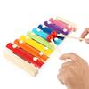 Wooden Percussion Instrument Toy Educational Early Learning Preschool Musical Toy for Toddler Boys