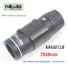 Telescopio Monoculare Nikula Tascabile Mini Alta Definizione Nastro Blu 7x18