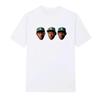 Camiseta Vintage de Skateboard Tyler Raperos Cantantes Hip Hop Mujer Unisex Manga Corta Harajuku Streetwear Casual Holgada Camiseta PadreHijo