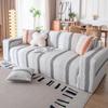 Universal All inclusive Sofa Cover All Season Suitable Sofa Cushion  Striped High End Lazy Elastic Living Room Sofa Cover Fabric