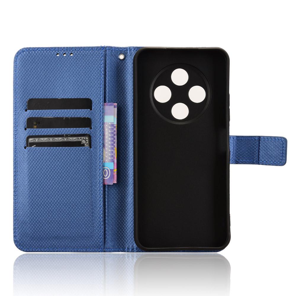 For TECNO Spark 30C 4G kL5n Case PU Leather Diamond Texture Wallet Phone Cover