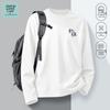 JEANSWEST LIFE Men's Printed Pure Cotton Long Sleeve T-Shirt