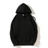 Felpa con cappuccio spessa tinta unita primaverile Felpa con cappuccio casual retrò tinta unita per uomo e donna