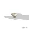 Marui Seito Shigaraki Ware Hechimon Sake Cup, Diameter 7.5cm, Silver Crystal Black, MR-3-4057
