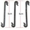 50-500Pcs Fastener Plastic Tied Buckle Hook Gardening Grape Support Vegetable Strapping Clips Fixed Buckle Hook Plant Holder