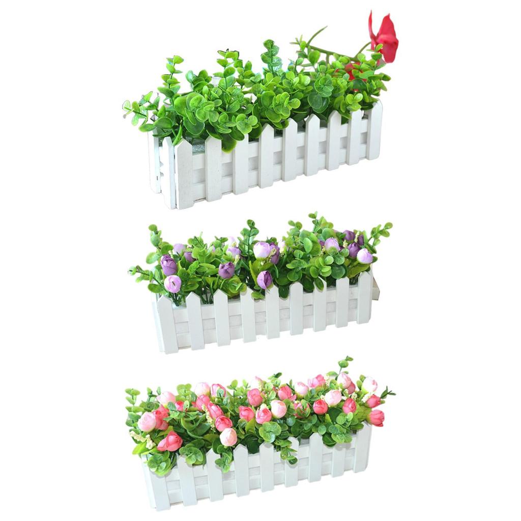 Artificial Flower Plant Decorative Gifts Fake Plant for Bedroom Home Wedding