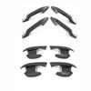 For Kia Sportage NQ5    Carbon Fiber Side Door Handle Cover Door Bowl Trim Protector Garnish Sticker Accessories