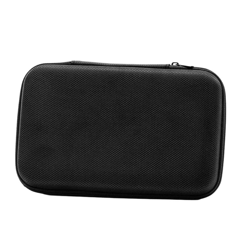 Rectangle Earbud Case Portable EVA Carrying Case Storage Bag Organizer with Mesh Pocket for Earphone Earbud Earpieces