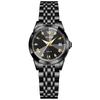 Women's Watch Japanese Quartz Stainless Steel Band Classic Dial Luminous Waterproof Business Ladies Watch Popular Stylish Cute Gift