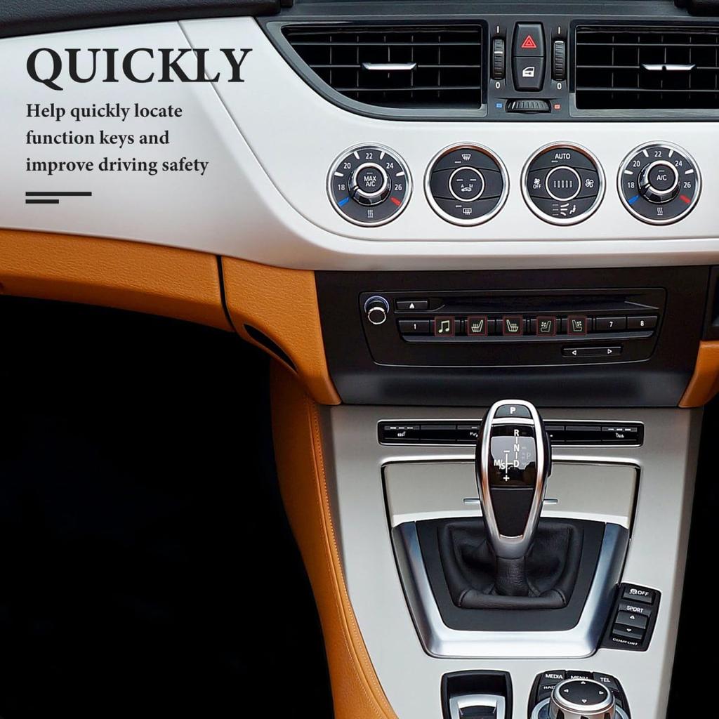 MAGICLULU Car Switch Panel Sticker Night Glow Car Interior