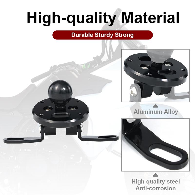 For YAMAHA Super Tenere Tenere700 SR250/400/500 XSR900 Niken WR125R/X XT250/225 Motorcycle GPS Handlebar Clamp Navigation Mount
