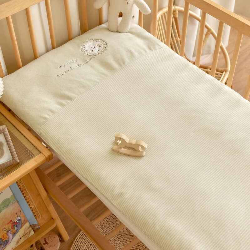Ringgo Baby Thickened Colored Cotton Mattress Pad - Little Lion