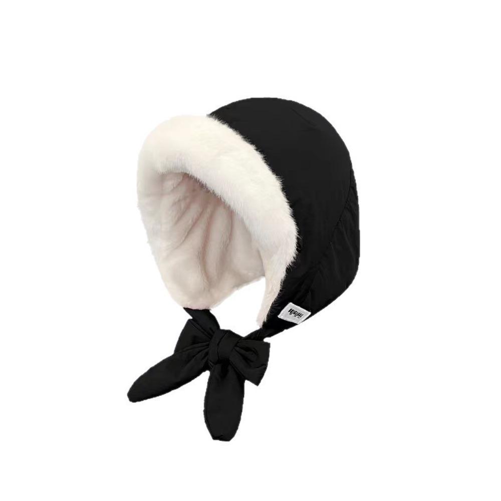 Thermal Pullover Beanie Hat Strap Lei Feng Cap Convertible Crossbody Bag Hat Winter