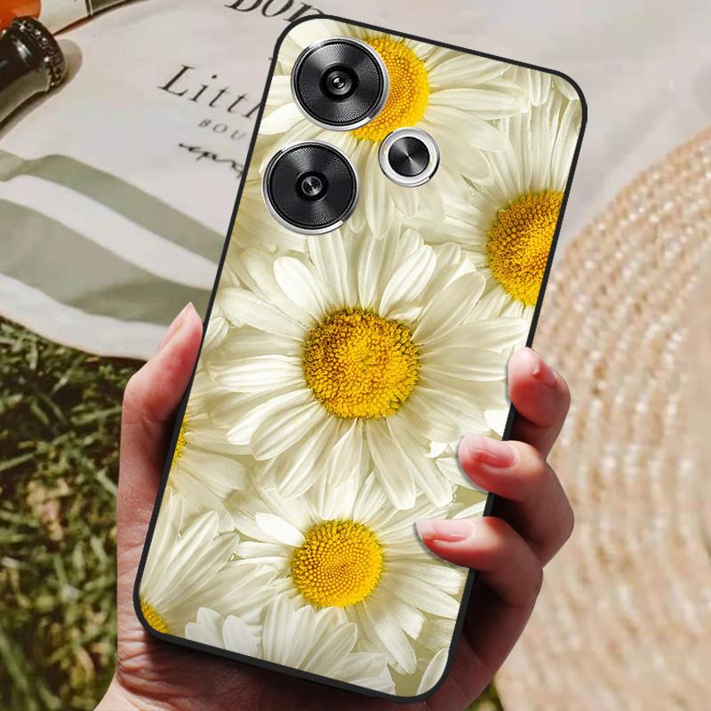 For Xiaomi POCO F6 Case POCOF6 Luxury Phone Silicon Back Cover For Xiaomi POCO F6 Cases  F 6 Protective Shockproof Shell Capas