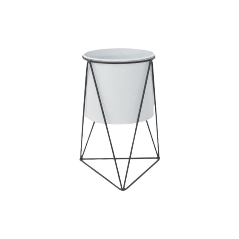 Nordic Style Geometric Iron Succulent Planting Flower Pot Cactus Bonsai Planter Pots Flowerpot Home Planting Tools