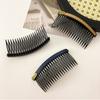 Leather Fixed Combs Teeth Invisible Extra Hair Holder Cute Hair Styling Comb  Daily