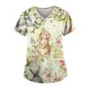Betreuer-Oberteil mit Osterhasen-Ei-Print für Damen