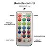 Automotive Roof Light Car Interior Ambient Light Remote Control Adhesive Wireless LED Lights Atmosphere Decoration Lamp