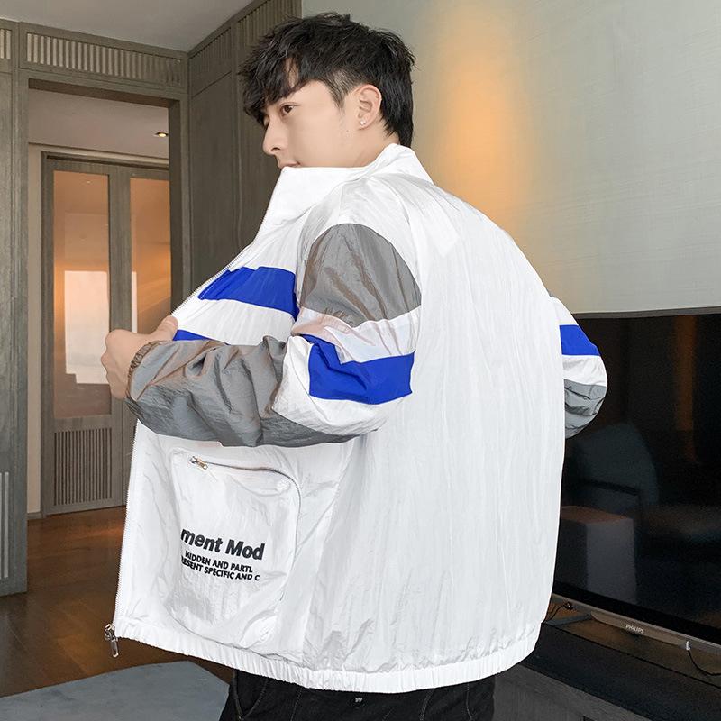 Spring and Autumn New Men's Korean Trend Versatile Men's Casual Jacket Lapel Fashion Jacket Teen Jacket