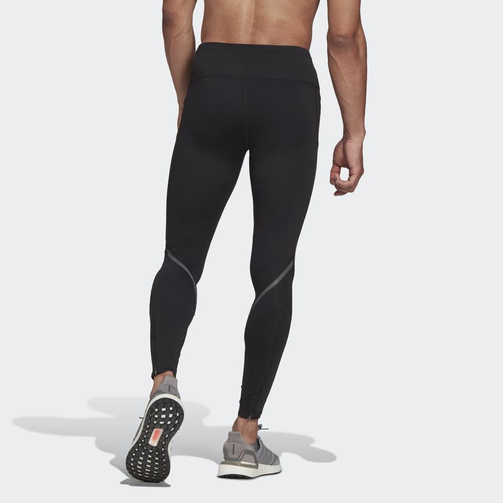 Adidas Running Training Fitness Tights Men Bottoms Black FM7630