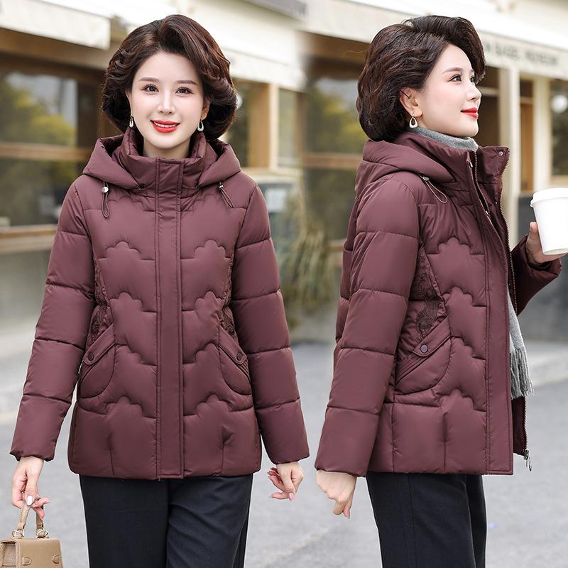 Winter Cotton Jacket Short Foreign Fashion Jacket 2025 New Padded Jacket Women's Winter Down Cotton Jacket