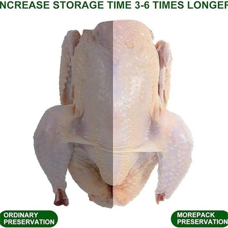 Professional Heat Sealable Plastic Packaging Bags for Freshing Food Storage Including Poultry Vegetables
