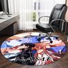 Customizable S-Sword Art Online2 Round Non-Slip Carpet - Ideal for Garden, Picnic, Office, Perfect for Decoration, Suitable For All Seasons
