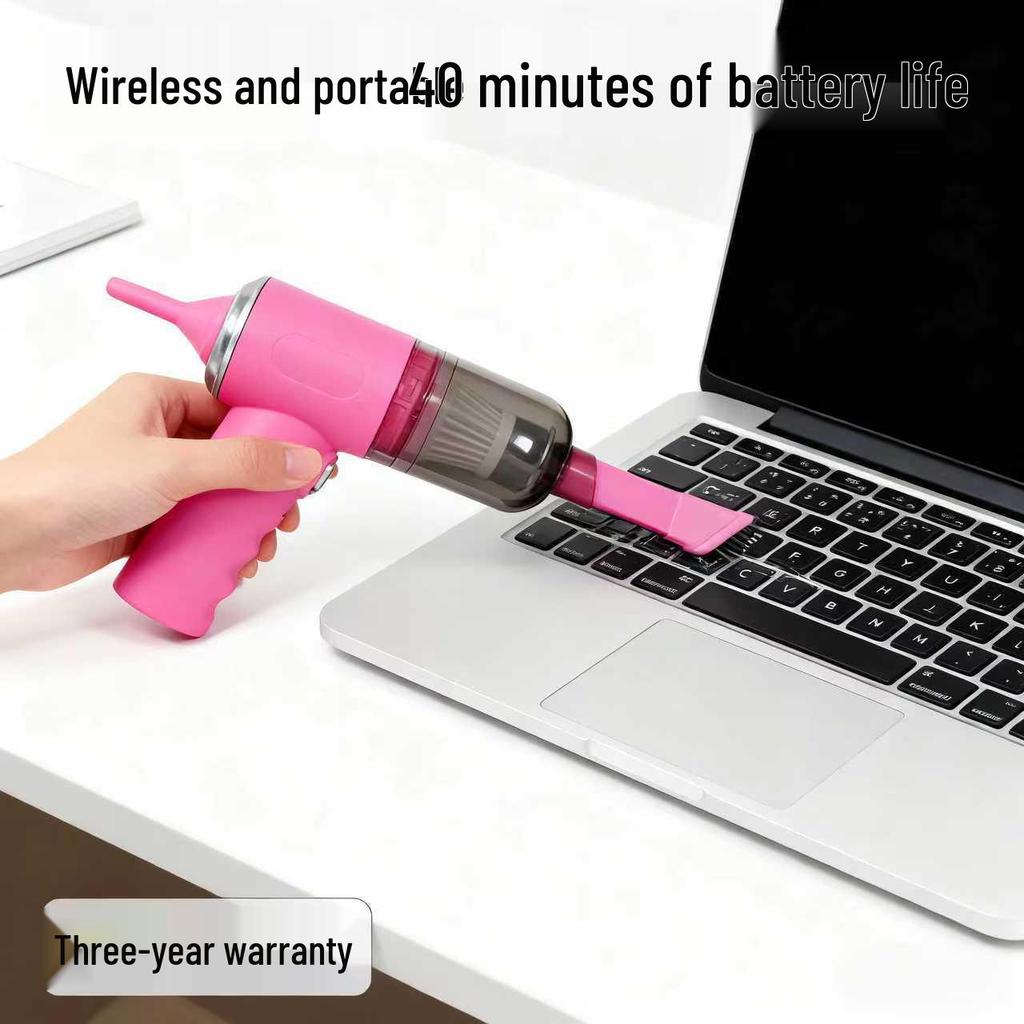 12V Cordless Handheld Car Vacuum Cleaner with Powerful Suction
