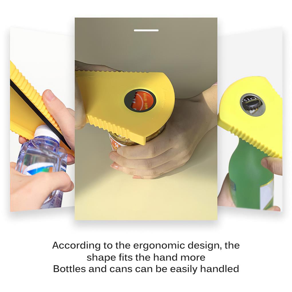 Jar Openers Easy Twist Open Upgraded Structure Non-slip Corkscrew Household Accessories Opening Device for Restaurant Bar Home