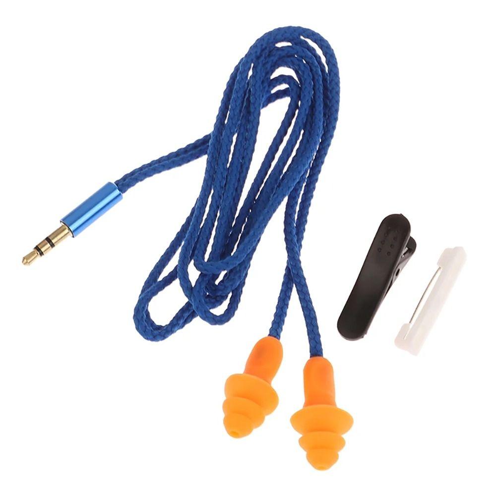Labor Protection Wireless Work Earbuds Soft Sweatproof Earplug Headphones Reusable Hearing Protection Noise Reduction Earphone