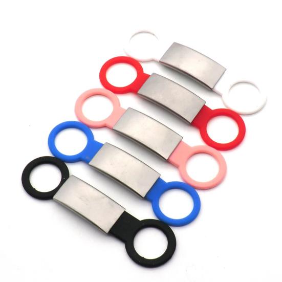 Yousheng Pet Tag Engravable Rust-proof Slide-on Dog Metal ID Tag for Medium Dog