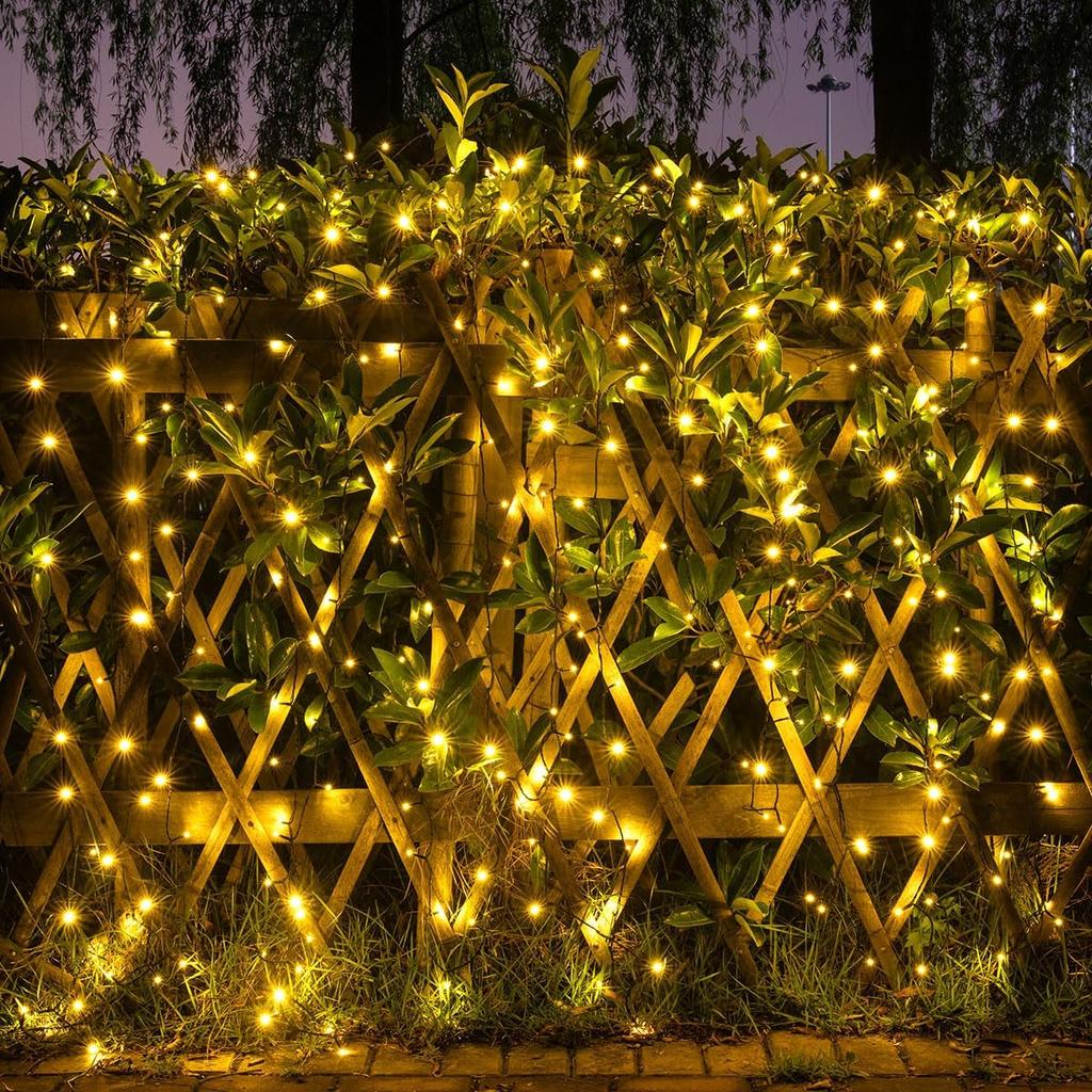 Solar String Light Outdoor Solar Fairy Light 8 Modes Waterproof Xmas Lamp for Garden Patio Home Party Wedding Holiday Tree Decor
