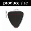 PU Leather Plectrum Holder Box Durability Magnetic Guitar Pick Box Multifunctional for Guitar Player
