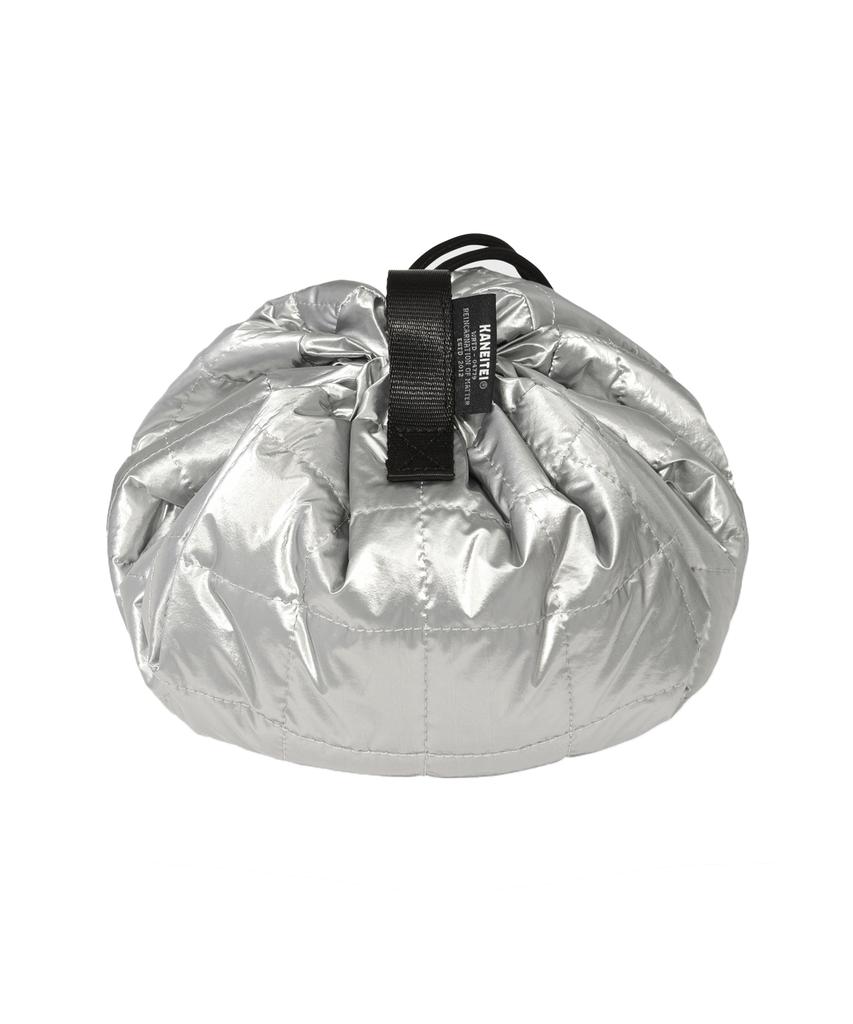 Kaneitei Dumpling Quilting Storage Cross Bag (Silver)